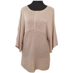 Cheap Monday "Shannon Sweater" Woman's Casual Size Small Tan Dolman Sleeve Top